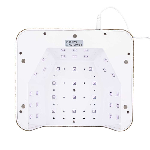 Molly Nails 36-W-UV/LED-Nagellampe für Hybridlacke, Gele und Acrylgele mit Strasssteinen V9