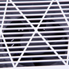 20sztuk Pochłaniacz pyłu 80W kasetowy MollyLac 1-wiatrakowy White biały 858-8