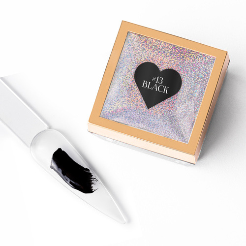 Паста для декорування Nail Art ProArt Paste Molly Nails Black без HEMA/Di-HEMA, 5 г