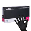 Easycare Black Disposable Nitrile Diagnostic and Protective Gloves, Size S, Black, 100 Count