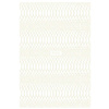 Autocollants pour ongles fins, irisés, motif peau de serpent « Snake Skin » blanc