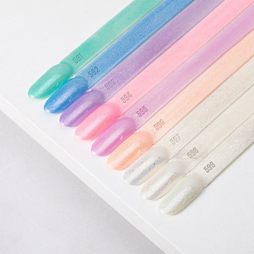 Lakier hybrydowy LED/UV Gel Polish Mermaid Whispers Nr 593 So Chic! MollyNails 10g