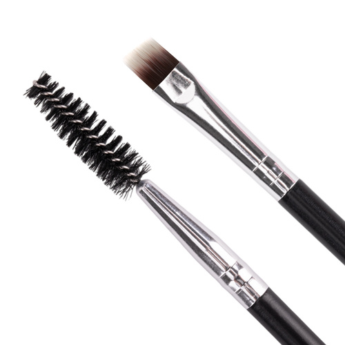 Pinceau cosmétique double face à pointe biseautée pour le henné, pinceau pour sourcils et cils