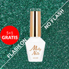 5+1 безкоштовно Гібридний лак Molly Nails Flashing Lights 3 Poison Ivy без HEMA/Di-HEMA 8 г № 612