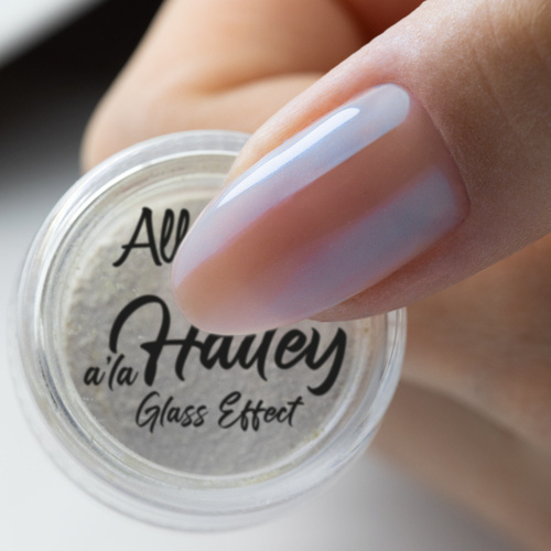 Nagelpulver „A la Hailey“ mit Glaseffekt von AlleLac Nr. 5