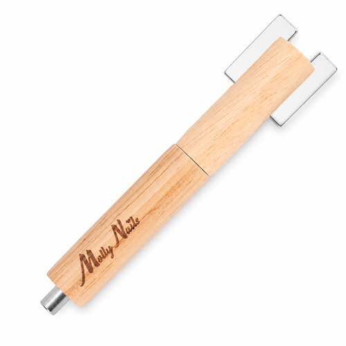 10+1 безкоштовно Магніт-магнітизатор для «котячого ока» Cat Eye 3-в-1 MollyNails, коричневий