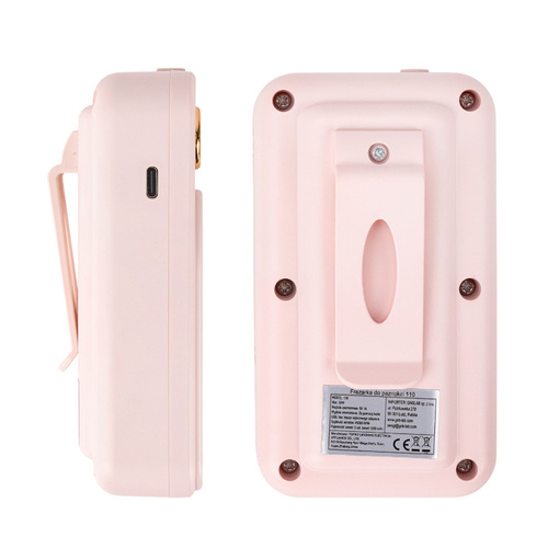Frezarka do paznokci 50W No Name do manicure pedicure różowa 110 45 000 obrotów