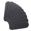 Rallador para pedicura con 10 cabezales intercambiables, 24,8 cm, de metal plateado
