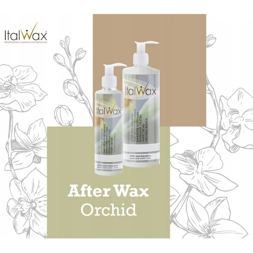 ItalWax After Wax Emulsion (White Orchid) 100 ml – a post-waxing emulsion that slows hair regrowth