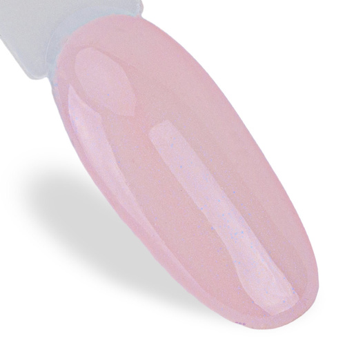 Lakier hybrydowy MollyLac Wedding Yes, I Do Transparent glitter pink 10g Nr 23