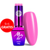 5+1 gratis Smalto ibrido MollyLac Power Flower fucsia HEMA/Di-HEMA Free 10 g n. 724