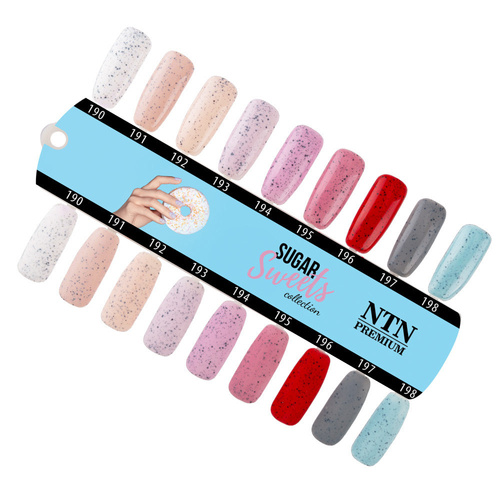 Lakier hybrydowy NTN Premium Sugar Sweets Collection 5g Nr 197