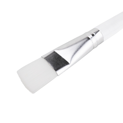 Pinceau transparent de 17 cm pour appliquer un masque sur le visage