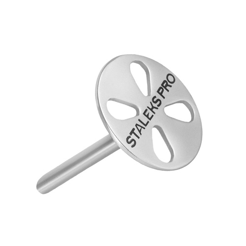 PODODISC Staleks Expert pedicure disc set, mandrel + replaceable discs, M 180 grit, 20 mm, 5 pcs
