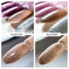 Lakier hybrydowy Molly Nails Flashing Lights Bitter Brown HEMA/Di-HEMA Free 8g Nr 564