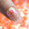 Kolorowa ozdoba do paznokci Pop-Up! Piegi Confetti Dropsy Kropki Kółeczka Princess Nails Nr 4 20g