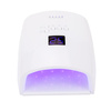 Lampe à ongles portable à batterie double UV/LED 48 W « No Name » pour vernis hybrides, gels et acrylogels, blanche, modèle S10
