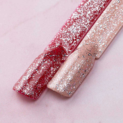 Jack Top MollyLac « no wipe » avec des paillettes argentées, 10 g