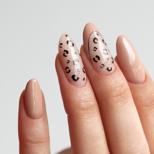 Artistic Gel paint gel ombre ornament gel for nail art Allepaznokcie Dark Beige HEMA/Di-HEMA free 5g No. 28