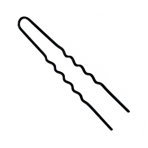 Horquillas para el pelo negras de 4,5 cm, 20 unidades