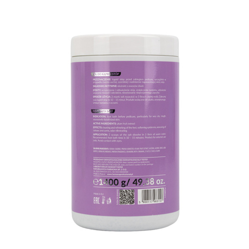 Sól do kąpieli stóp Farmona Skin Salt Aromatic Plum 1400 g