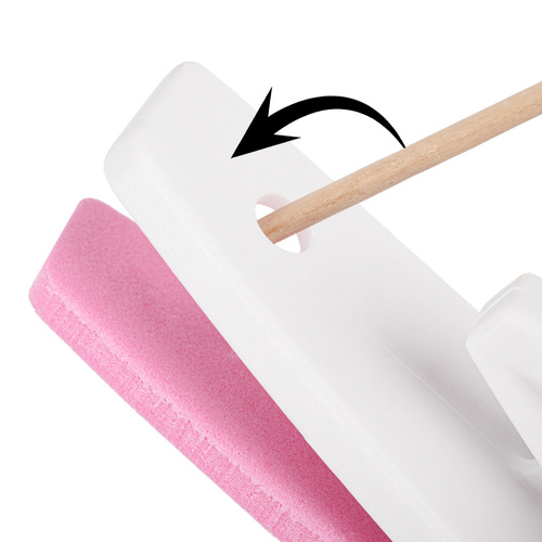 Manche pour lime à ongles, forme ergonomique ComfortGrip MollyLac, 1 pièce