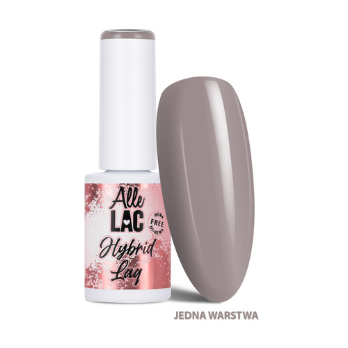 Zestaw 5 lakierów hybrydowych Browns AlleLac + Baza i Top Gratis