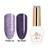 5+1 gratis Molly Nails Hybridlack Flashing Lights 3 Queencess HEMA/Di-HEMA-frei 8 g Nr. 615