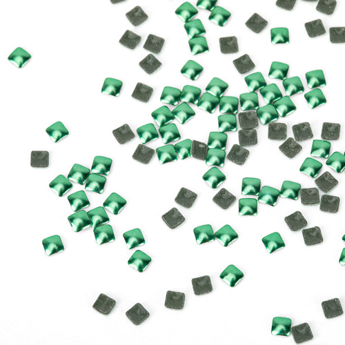 ShinePins : clous lisses, strass, décorations pour ongles, carrés, mini, NTN Premium n° 6, 5 g