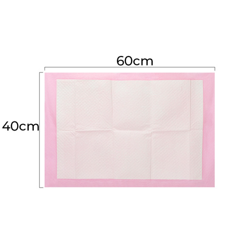 8sztuk Podkłady mata maty chłonne dla psa nauka sikania higiena czystość AlleMed 100 szt. 40x60 cm różowe