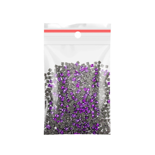 ShinePins smooth studs, glitter decorations for nails, square mini NTN Premium No. 2, 5g