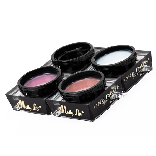 Żel budujący z tiksotropią MollyLac One Drop Tixology Mild Rose 5g