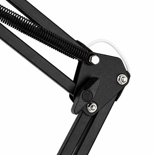 Lampka kosmetyczna biurkowa do manicure 12W czarna MT-328