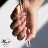 Żel budujący do paznokci HEMA/Di-HEMA Free z olejkiem z drzewa herbacianego Molly Nails HerbaLine Nude Love 50g