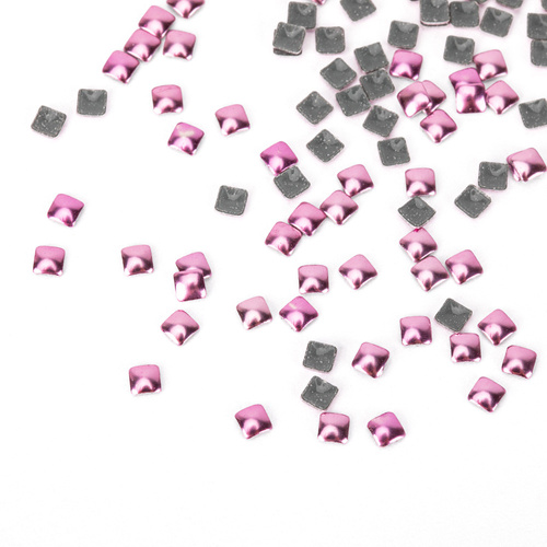 ShinePins : clous lisses, strass, décorations pour ongles, carrés, mini, NTN Premium n° 1, 5 g