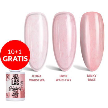 10+1gratis Lakier hybrydowy LED/UV Gel Polish Pinks Blush Blanket AlleLac HEMA/Di-HEMA Free 6g