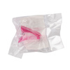 Klips zacisk do Dual Form plastikowy różowy DSF