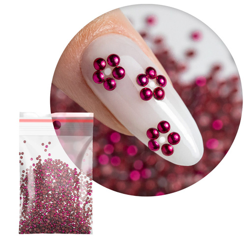 ShinePins gładkie ćwieki błyskotki ozdoby do paznokci mini NTN Premium Nr 15 5g