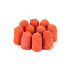 Kapturki do pedicure 7 mm gradacja 180 10 szt Fabric Podo AlleMed Pomarańczowy Orange
