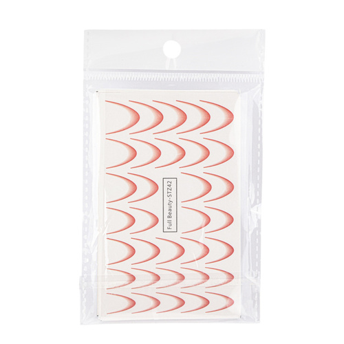 Adhesivos gradientes para uñas / French / Ombre / Línea de sonrisa francesa - Set de 8 colores STZ40-STZ47