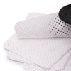 Waciki bezpyłowe perforowane do paznokci białe 5x5 cm 540 szt