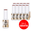 10 + 1 gratis. Esmalte híbrido con pigmentación intensa AlleLac Limited Edition, sin HEMA ni Di-HEMA, 5 g, n.º 204