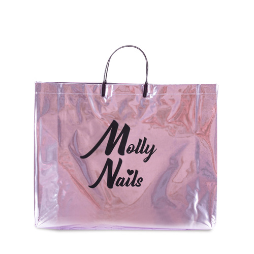 Lunch-Tasche in Glossy Pink von Molly Nails