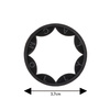 MollyLac 2-in-1 Safety Ring for Wiping Brushes and Preventing Gel Spills, 15 ml