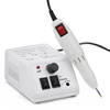 Frezarka do manicure 15W No Name z kompletem frezów biała white DM298 20 000 obrotów