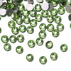 SS10 Peridot glass nail rhinestones, approx. 50 pcs.
