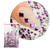 ShinePins smooth studs, rhinestones, nail decorations, square, large, NTN Premium No. 8, 5g