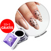 Gel decorativo Artistic Gel paint gel ombre con motivi decorativi Allepaznokcie Be on Trend Milky Lilac senza HEMA/Di-HEMA 5 g n. 38
