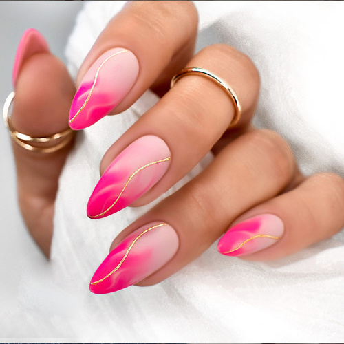 Żel do zdobień Artistic Gel paint gel ombre ornamenty Allepaznokcie Art Gold Złoty HEMA /Di-HEMA free 5g Nr 3