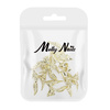 Ozdoby do paznokci kokardki 3D Molly Nails Nr 2 10 szt